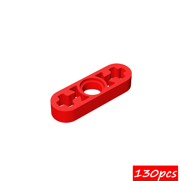 Diy Electronics Gift Ideas - 130ピース ハイテク組み立て粒子 6632 1x3 ボルト穴アーム ビルディングブロックキット
