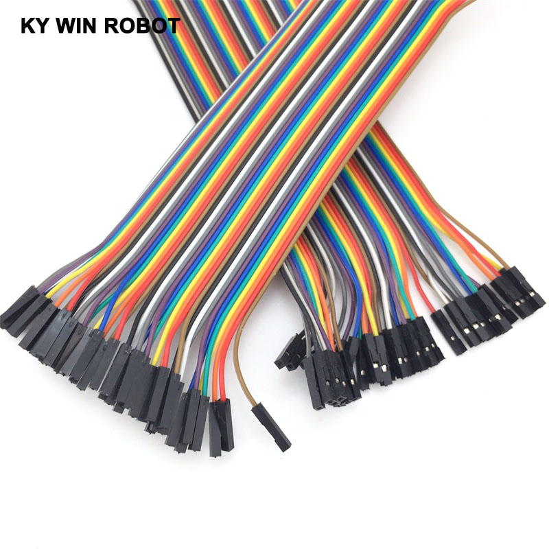 Breadboard Jumper Wire - デュポンライン 40本 20cm 2.54mm 1p-1p ピン