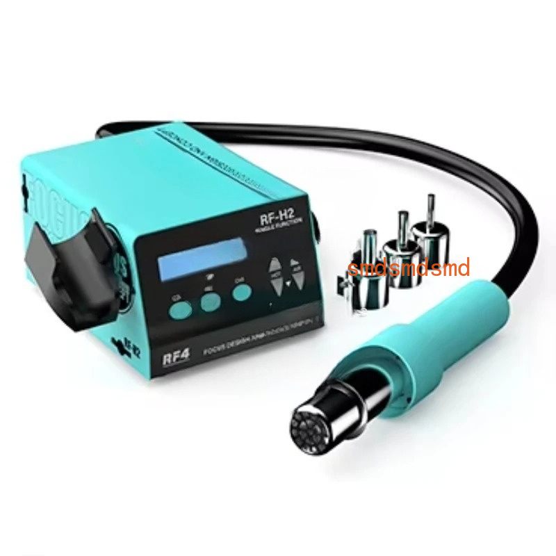 Hot Air Rework Station - 自動スリープ機能付きRF-H2 BGA 1000Wデジタル熱風溶接リワークステーション（電話パッチ修理用溶接ツール）