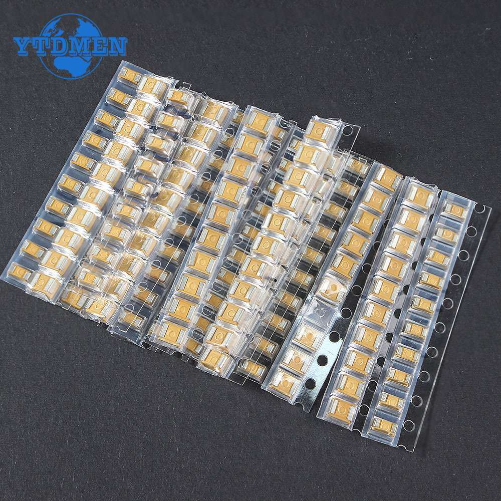 Capacitor Kit Assortment - 150 個 SMD タンタルコンデンサ詰め合わせキット 1uf-220uf A/B