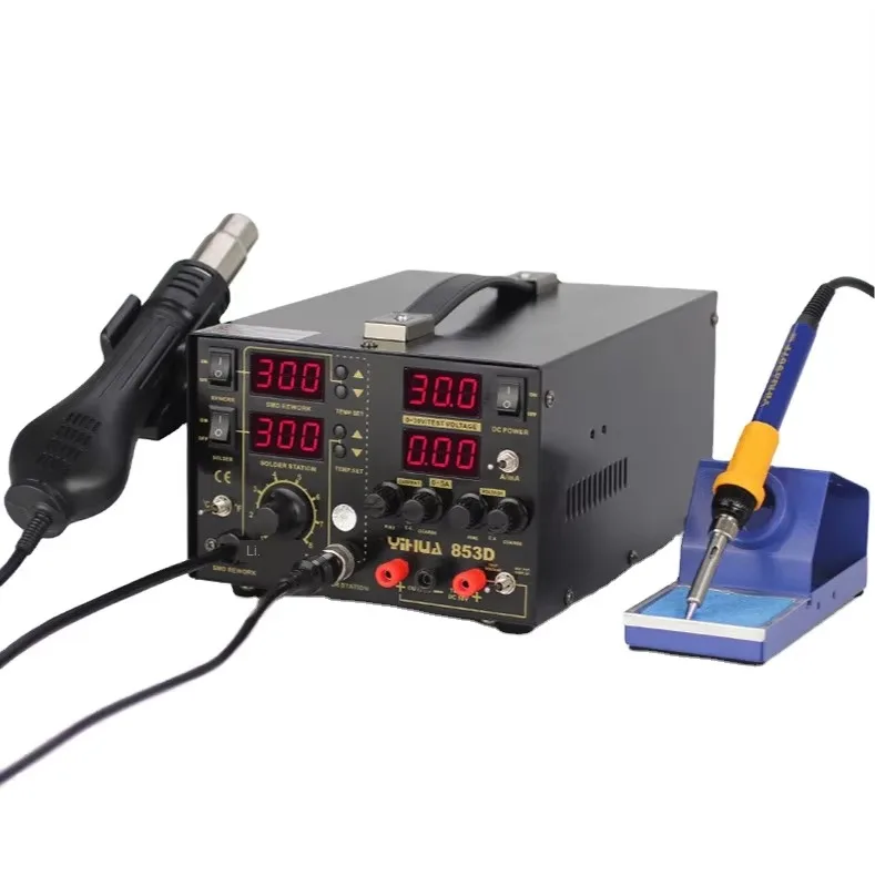 Hot Air Rework Station - TLF YIHUA 853D 5A ホットエアリワークステーション 5A