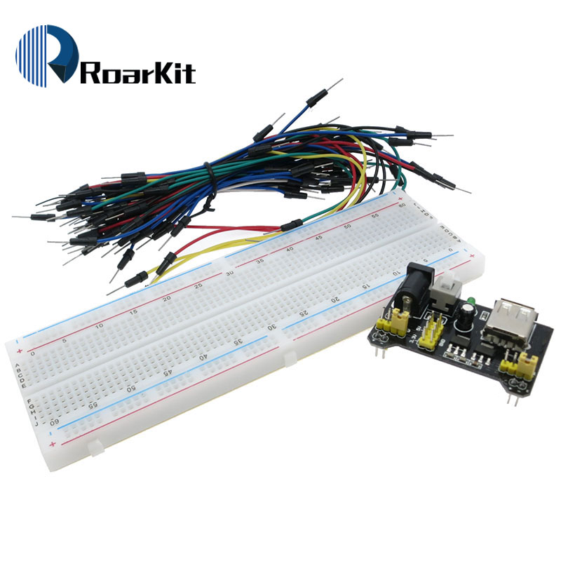 3.3V/5V MB102 ブレッドボード電源モジュール + - Breadboard Jumper Wire のレビューと価格