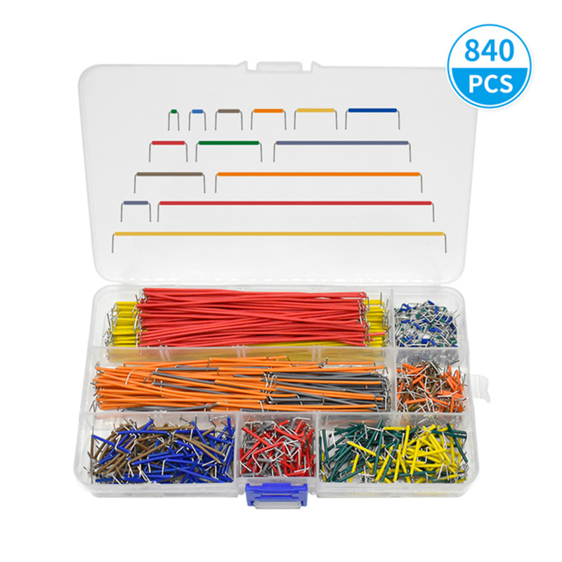 65/140/560/840 箱入りジャンパー 14 種類の - Breadboard Jumper Wire のレビューと価格