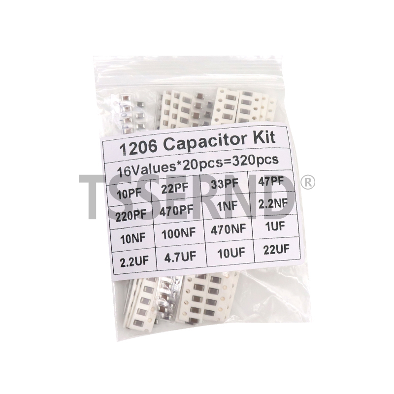 320 個 720 個 0603 0805 1206 SMD - Capacitor Kit Assortment のレビューと価格