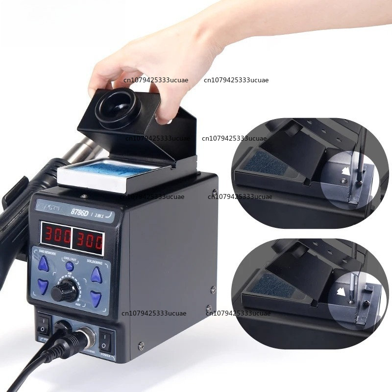 2-in-1 リワークステーション 8786DI アップグレ - Hot Air Rework Station のレビューと価格