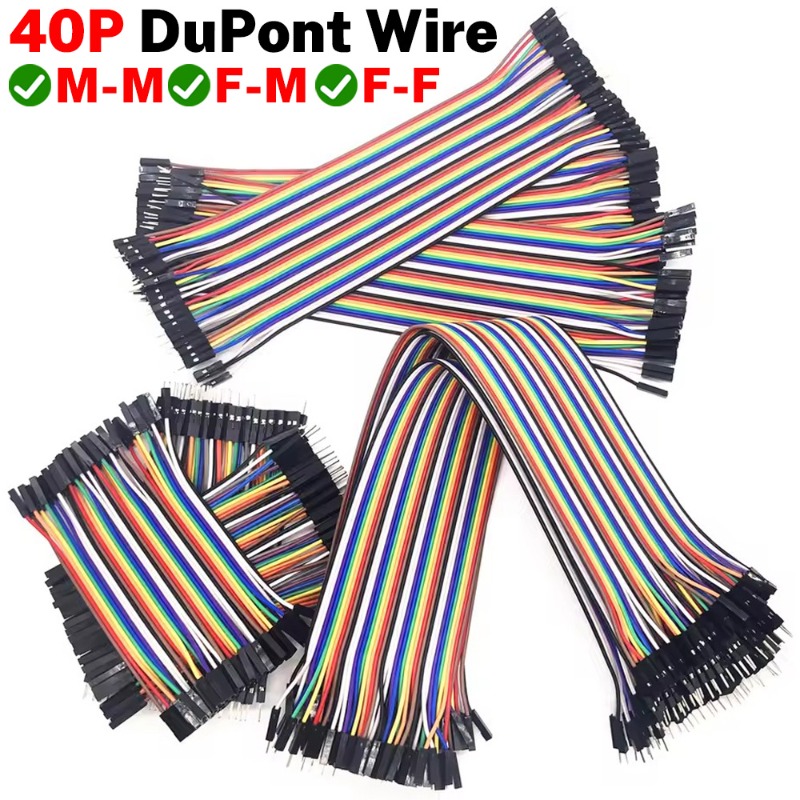 40ピンデュポンケーブルリボンジャンパーワイヤーキット16. - Breadboard Jumper Wire のレビューと価格