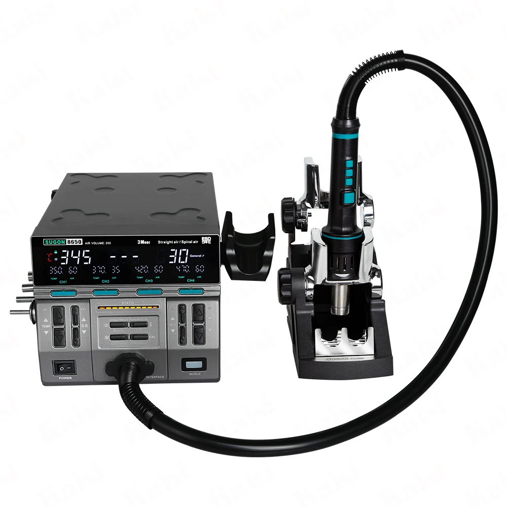 リワークステーション SUGON 8650 ヒートガン 熱風 - Hot Air Rework Station のレビューと価格