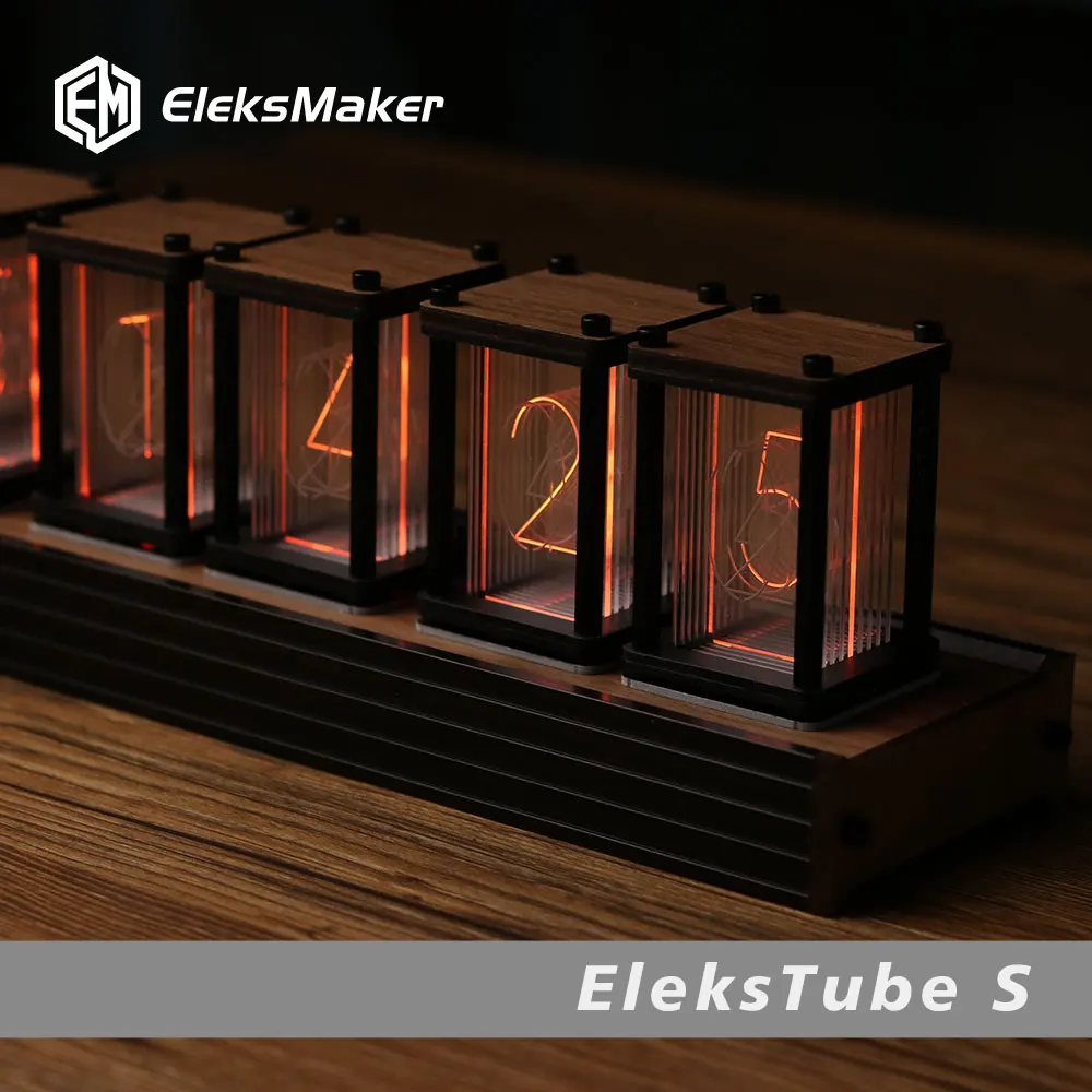 Rgb nixie-時計,日曜大工のテーブル,LED電子デス - Diy Electronics Gift Ideas のレビューと価格