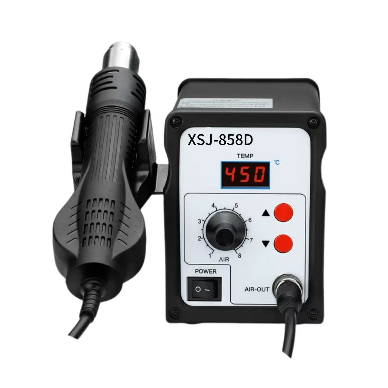 新製品 858D ホットエアガン ピンセット はんだごて B - Hot Air Rework Station のレビューと価格