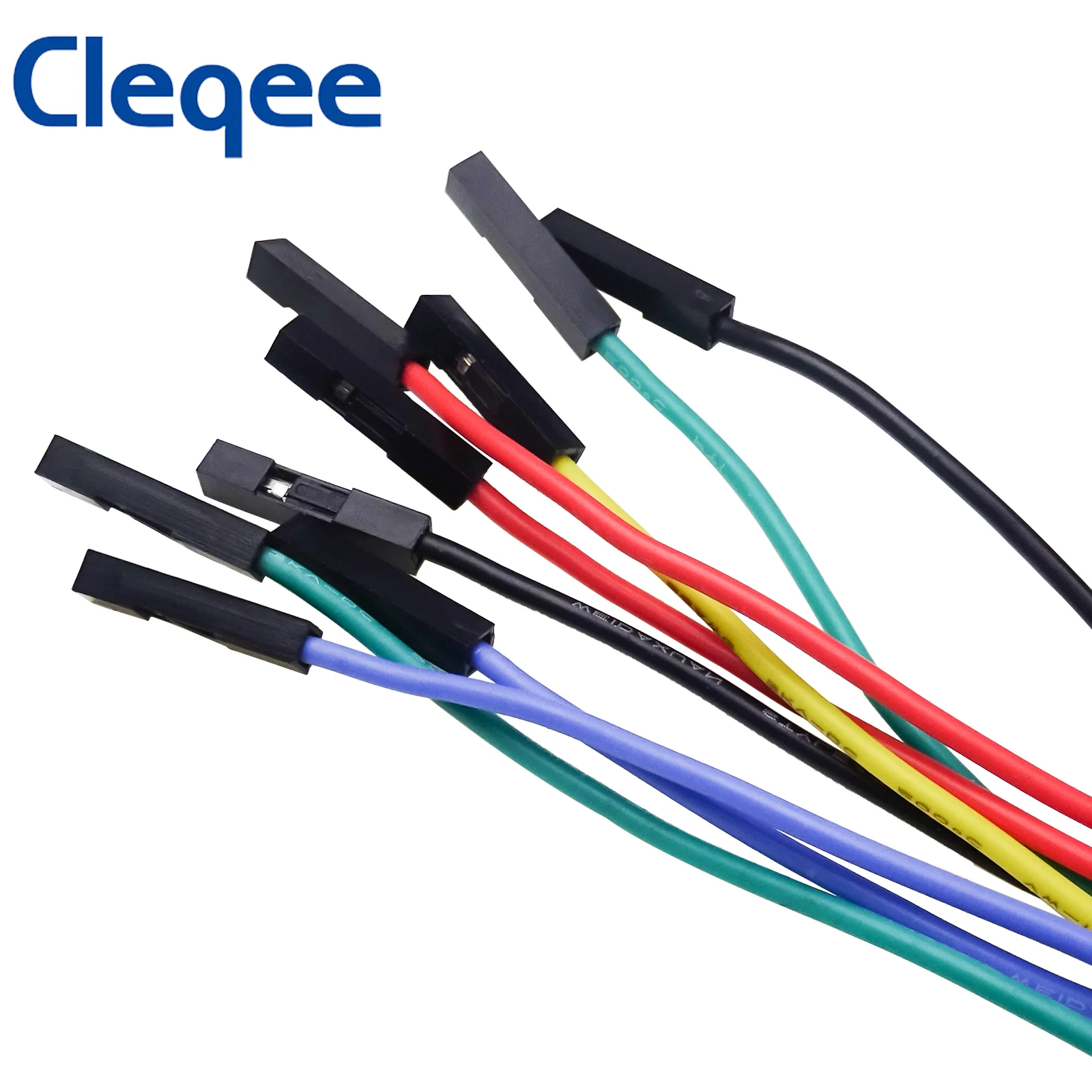 Cleqee P1530 10 個デュポンメスヘッドジャンパ - Breadboard Jumper Wire のレビューと価格