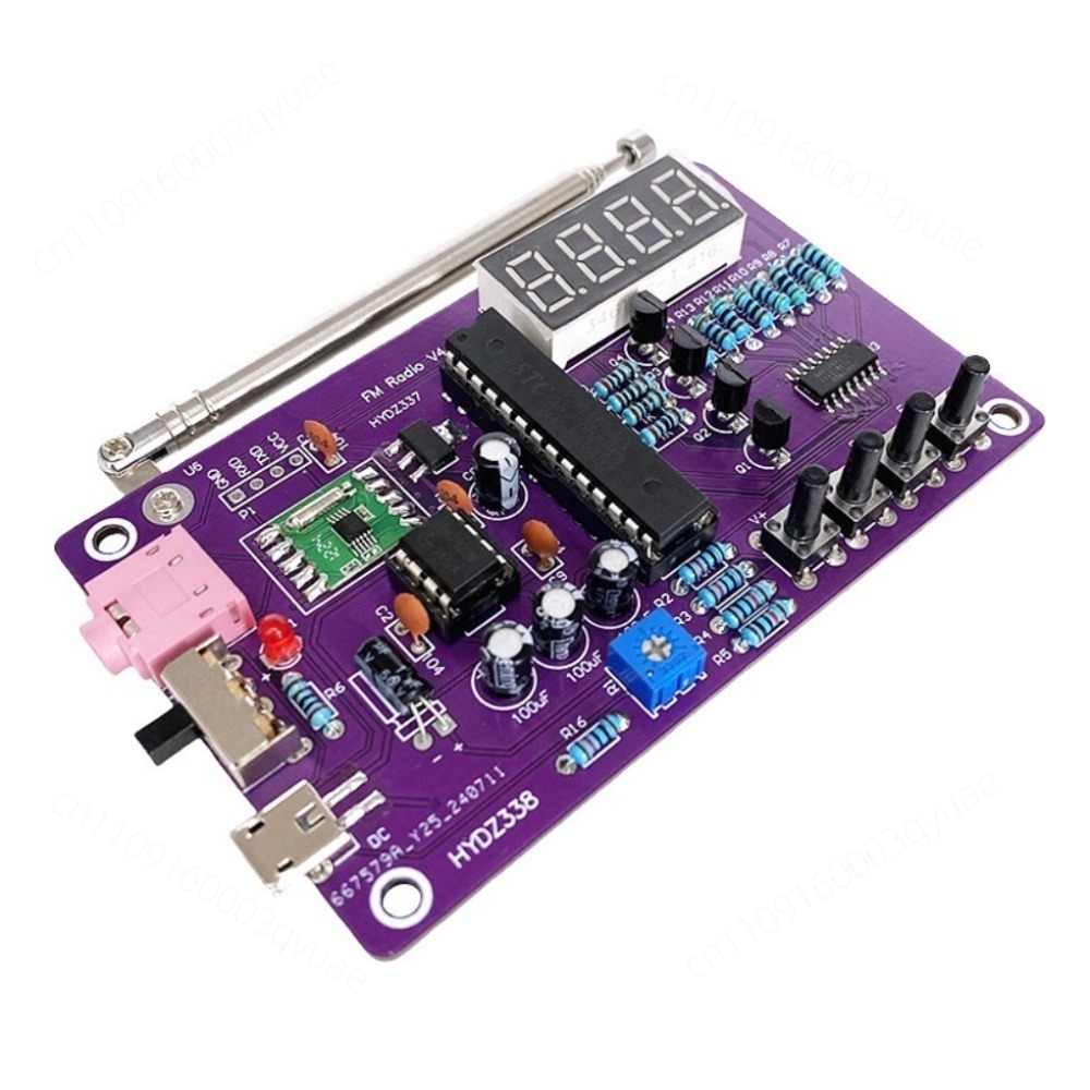 ラジオ組み立てキット FM FMデジタルチューブディスプレイ - Diy Electronics Radio のレビューと価格