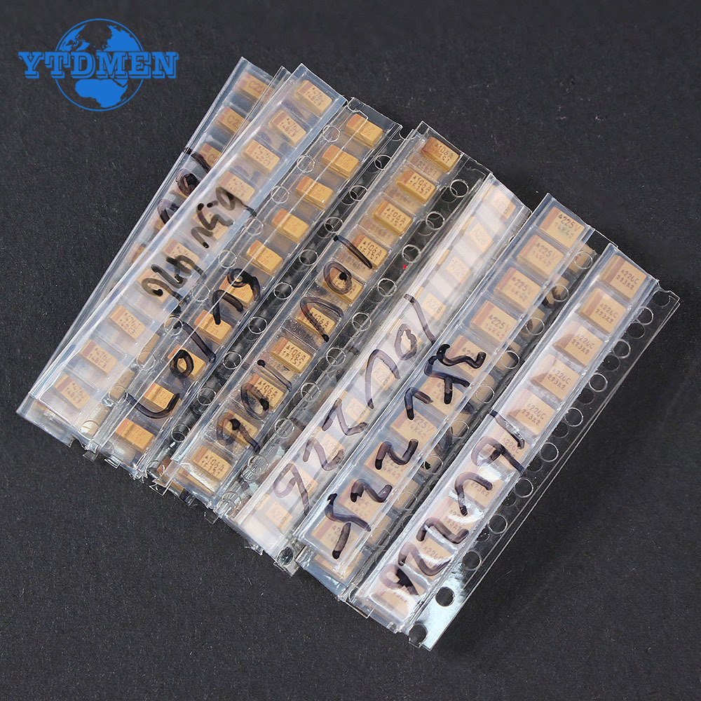 150 個 SMD タンタルコンデンサ詰め合わせキット 1u - Capacitor Kit Assortment のレビューと価格