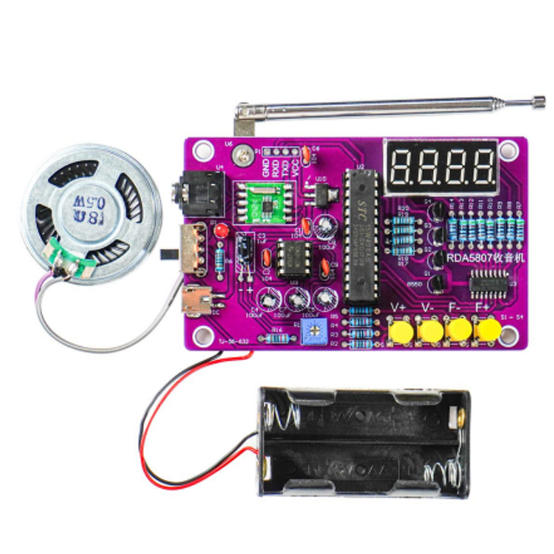 DIY FM ラジオ電子キット 87-108MHz 調整可能 - Diy Electronics Radio のレビューと価格
