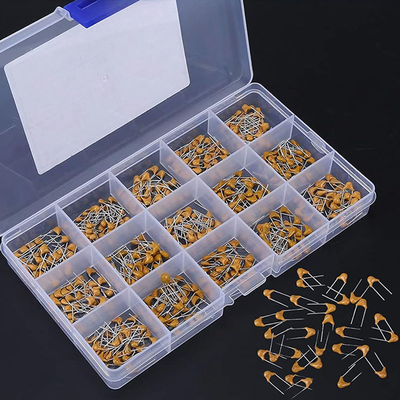 マルチマルチメーカーセラミック品キット、ボックス付き、エンゴ - Capacitor Kit Assortment のレビューと価格