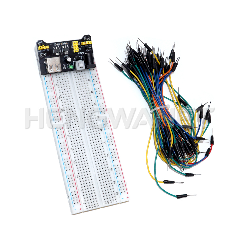 MB-102 ブレッドボード 400 830 ポイント はん - Breadboard Jumper Wire のレビューと価格