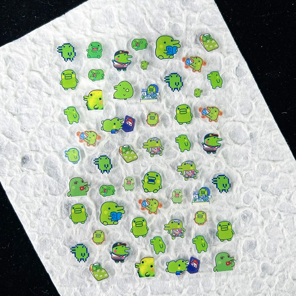 かわいいゲーム進化電子ペットステッカーネイルアートかわいい動 - Diy Electronics Art のレビューと価格