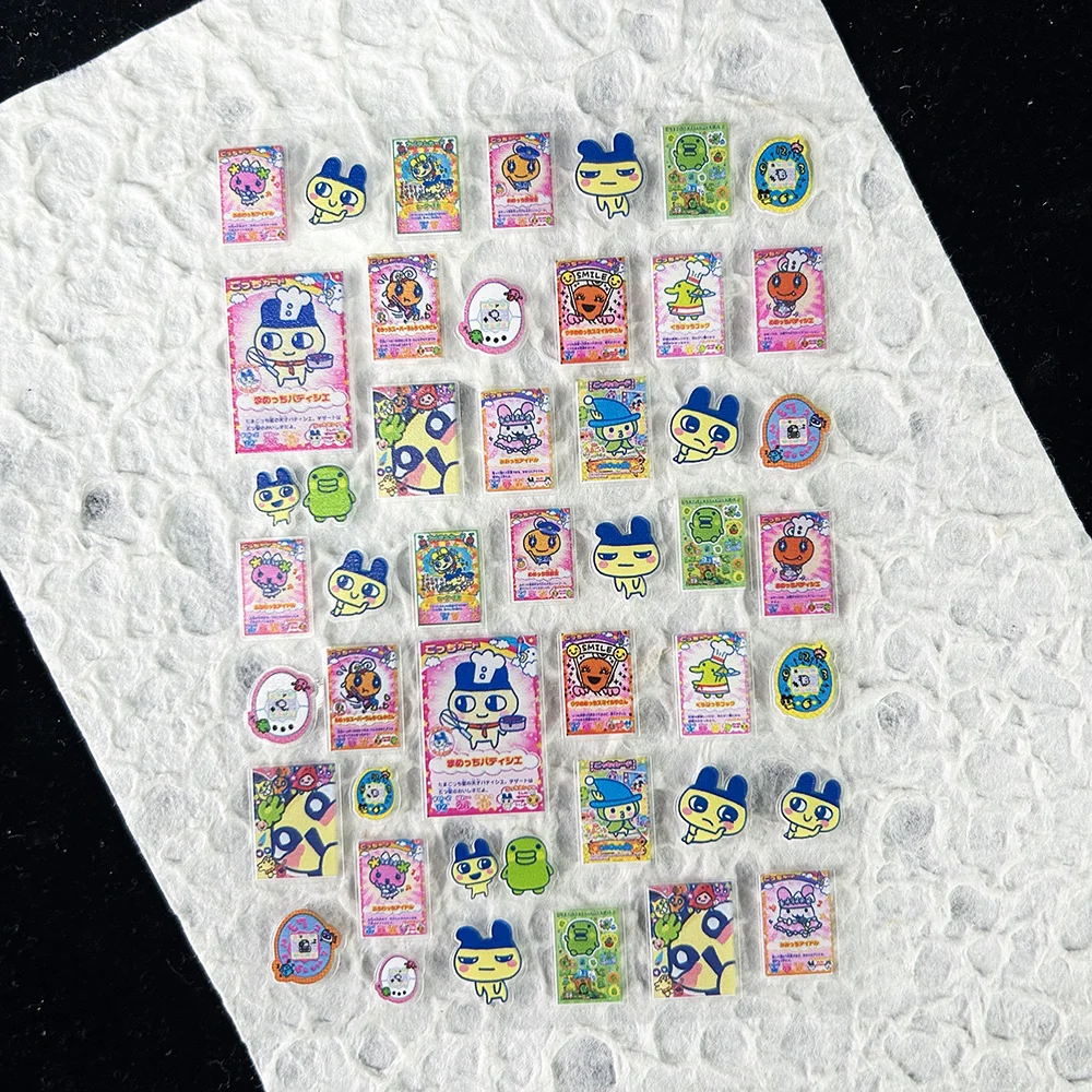 かわいいゲーム進化電子ペットステッカーネイルアートかわいい動 - Diy Electronics Art のレビューと価格