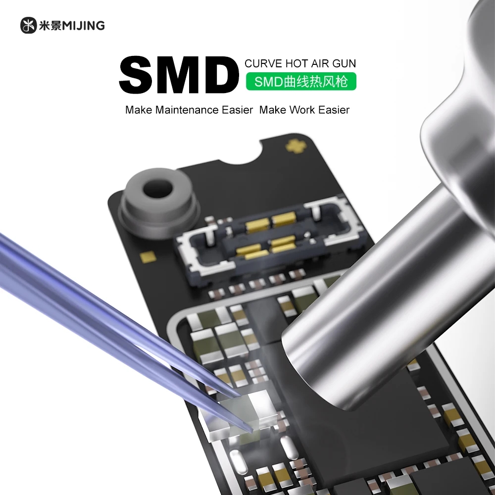 MIJING MJ-F11 SMD ホットエアガン デジタル - Hot Air Rework Station のレビューと価格