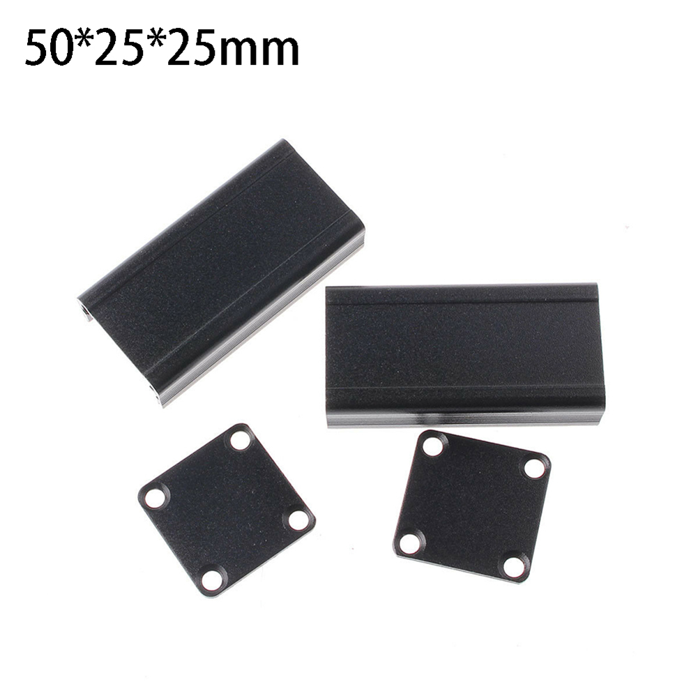 電子プロジェクト用ブラックアルミニウムボックス、5個、diy - Diy Electronics Box のレビューと価格