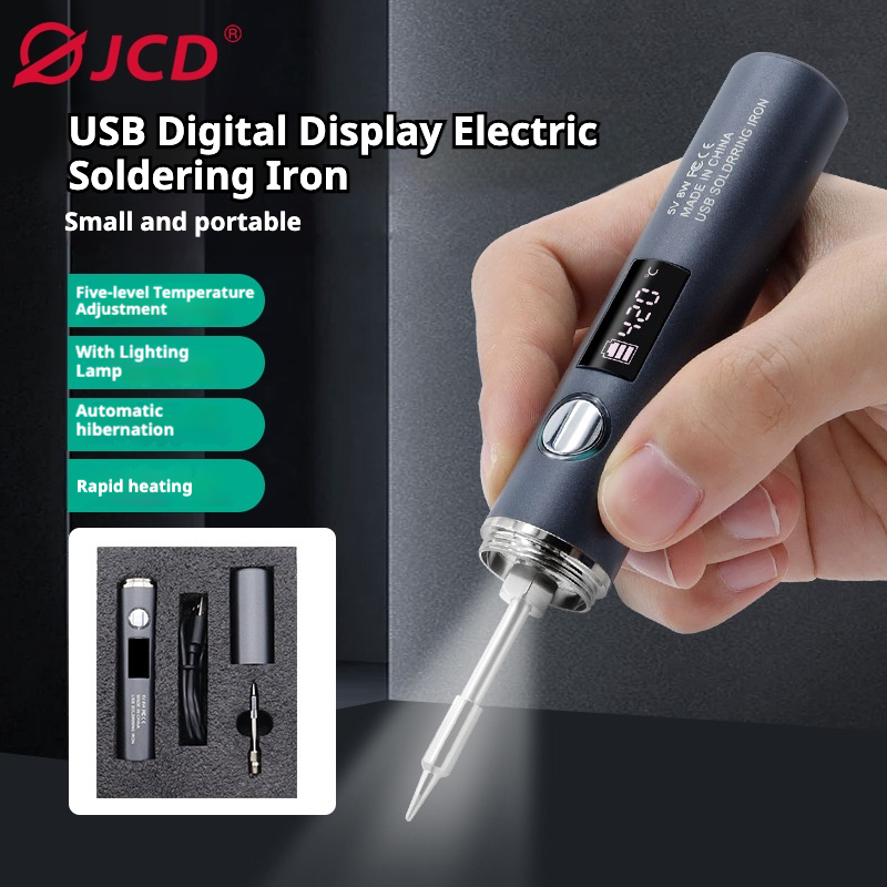 USB Type-C はんだごて、5段階温度調節 260～4 - Flux Pen Electronics のレビューと価格