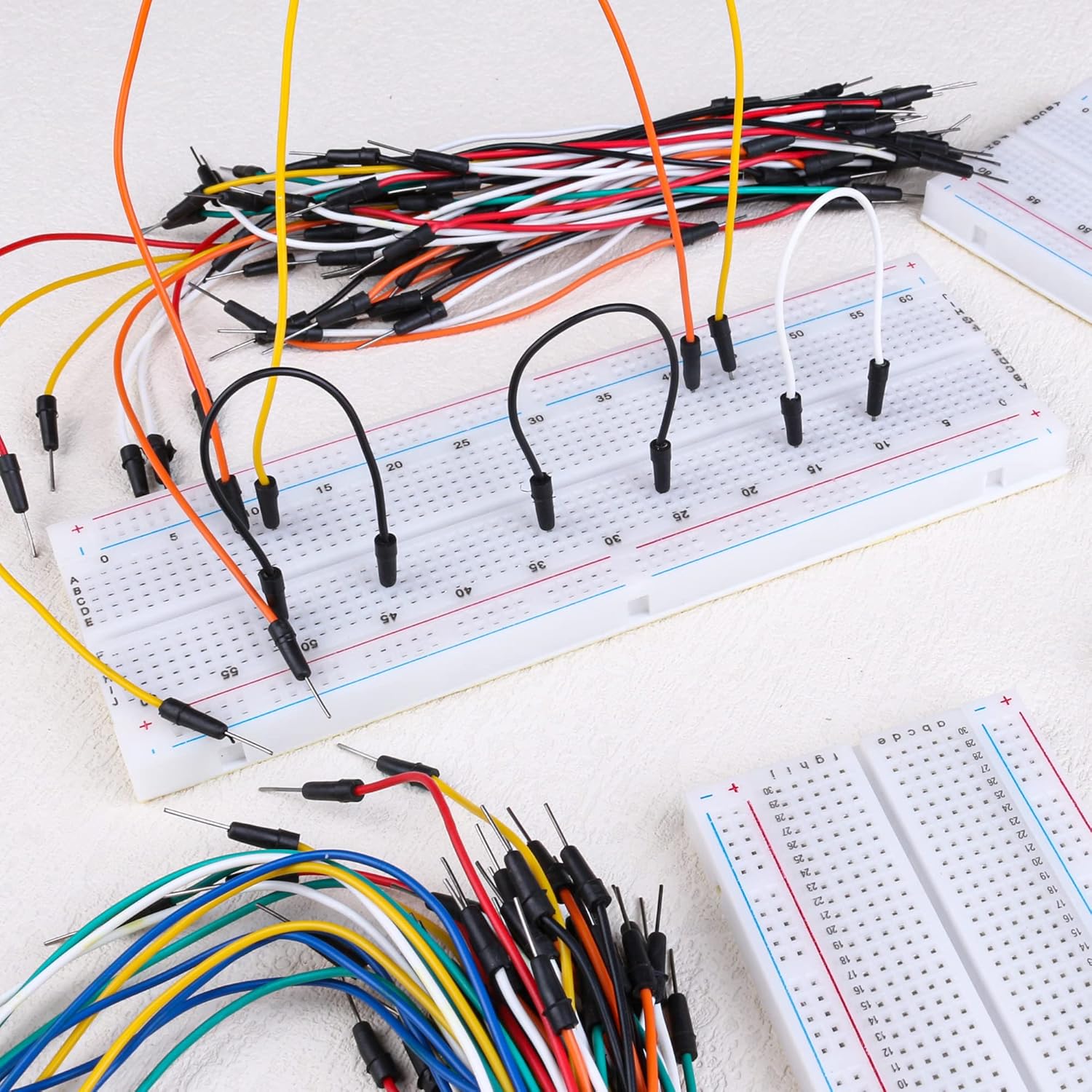 プレミアムブレッドボードジャンパーワイヤーコンボスターターキ - Breadboard Jumper Wire のレビューと価格