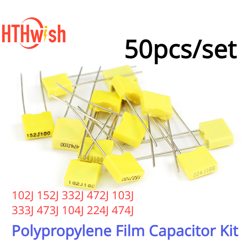 ポリプロピレンフィルムコンデンサ各種キット、102j〜474 - Capacitor Kit Assortment のレビューと価格