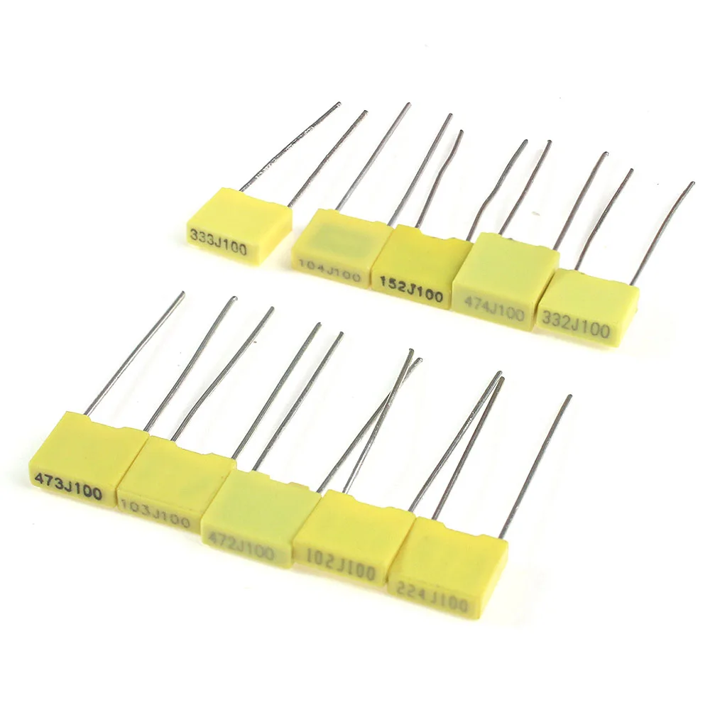 ポリプロピレンフィルムコンデンサ各種キット、102j〜474 - Capacitor Kit Assortment のレビューと価格