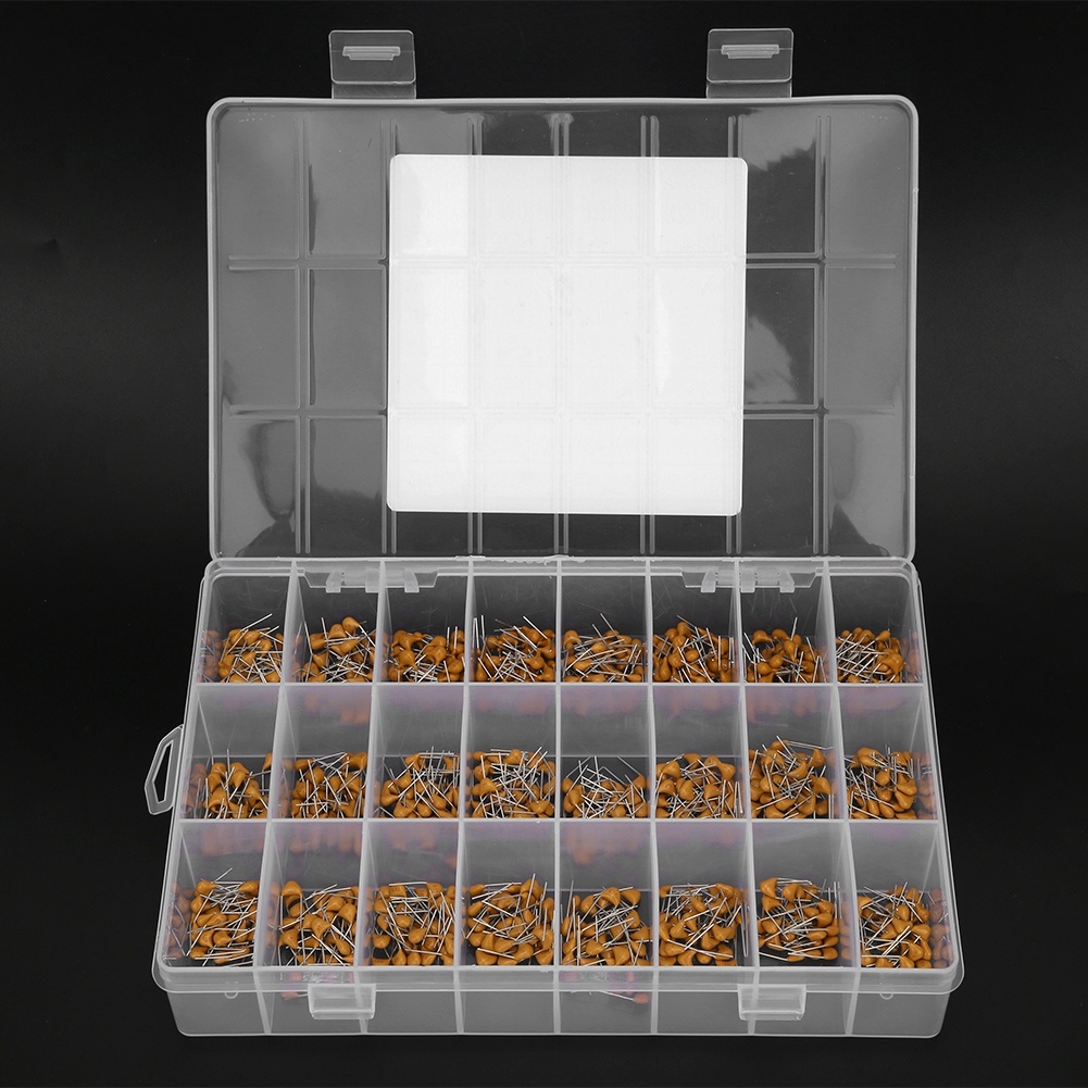 720個 24種類 セラミックコンデンサ詰め合わせキット 0 - Capacitor Kit Assortment のレビューと価格