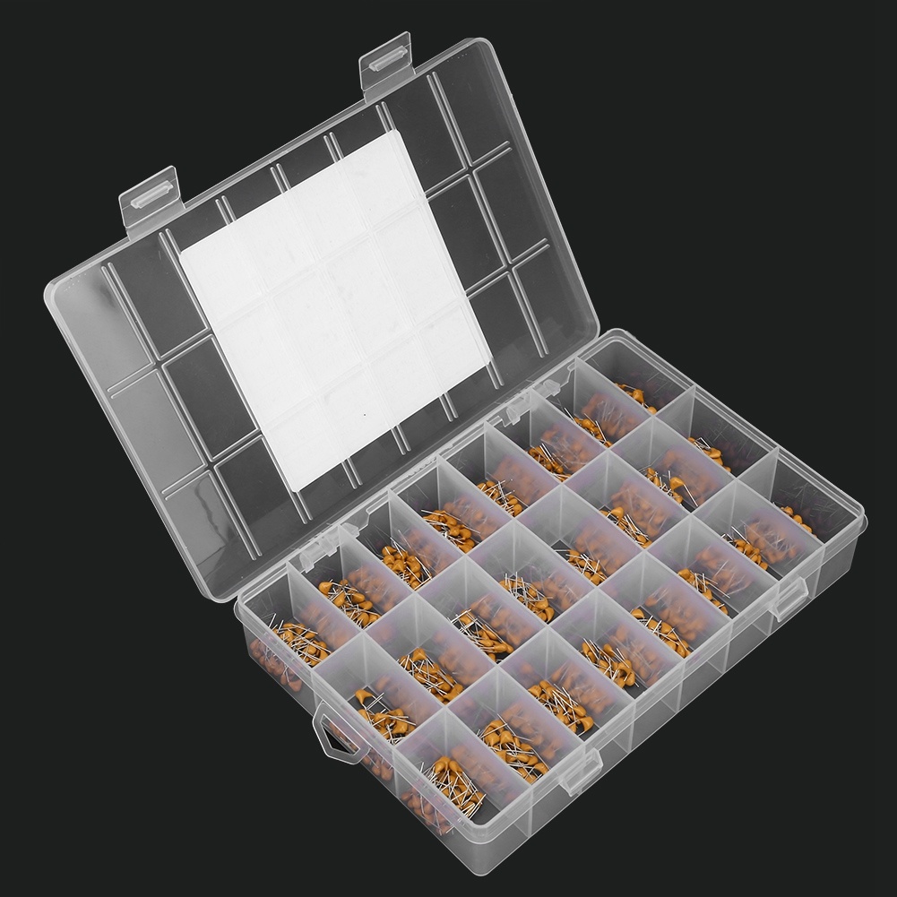 720個 24種類 セラミックコンデンサ詰め合わせキット 0 - Capacitor Kit Assortment のレビューと価格