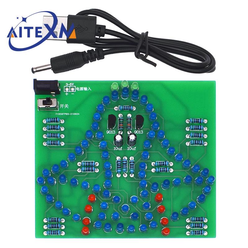 DC 3-5V DIY LED スイング風鈴電子キット揺れ風 - Diy Analog Electronics のレビューと価格