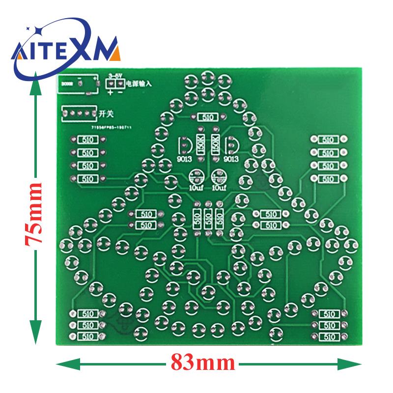 DC 3-5V DIY LED スイング風鈴電子キット揺れ風 - Diy Analog Electronics のレビューと価格