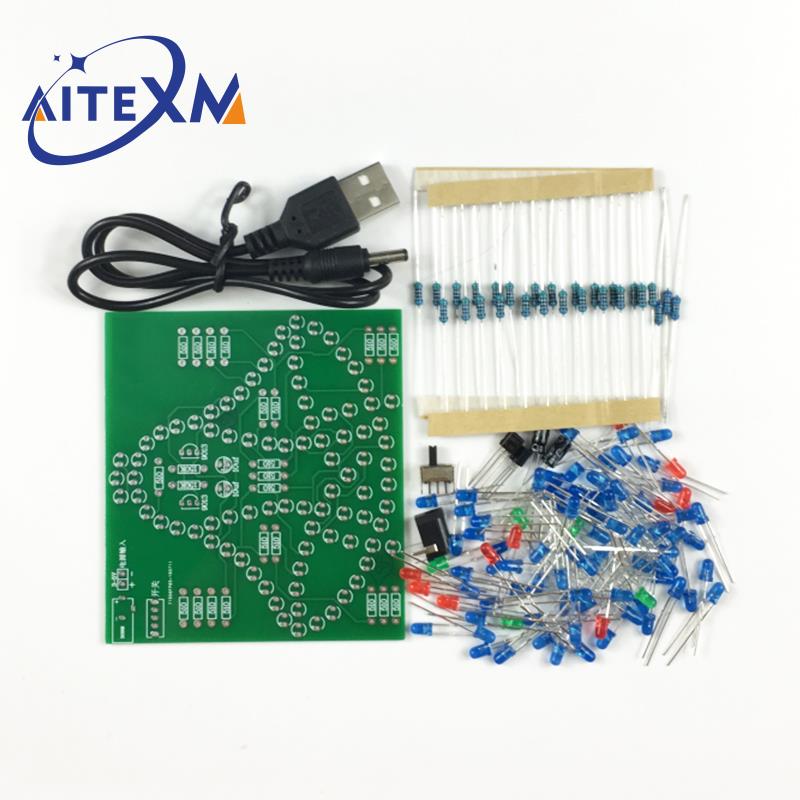 DC 3-5V DIY LED スイング風鈴電子キット揺れ風 - Diy Analog Electronics のレビューと価格