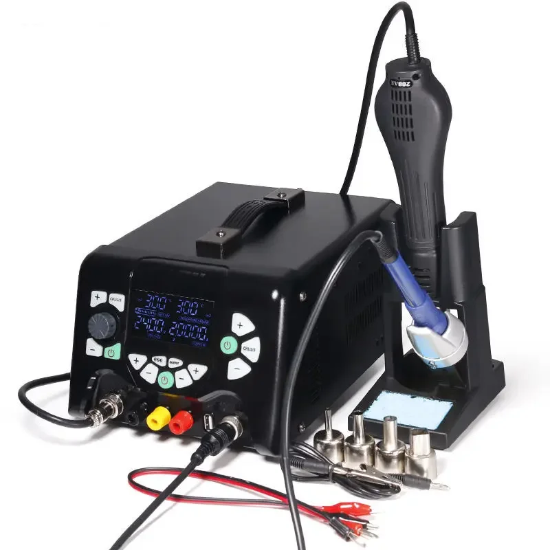 高品質溶接ツール 3 in 1 220V YiHua 853 - Hot Air Rework Station のレビューと価格