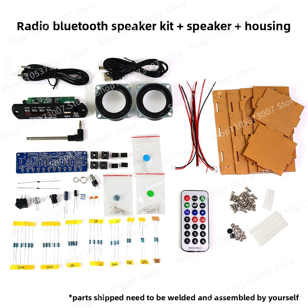 ラジオオーディオDIYキット、パワーアンプBluetooth - Diy Electronics Radio のレビューと価格
