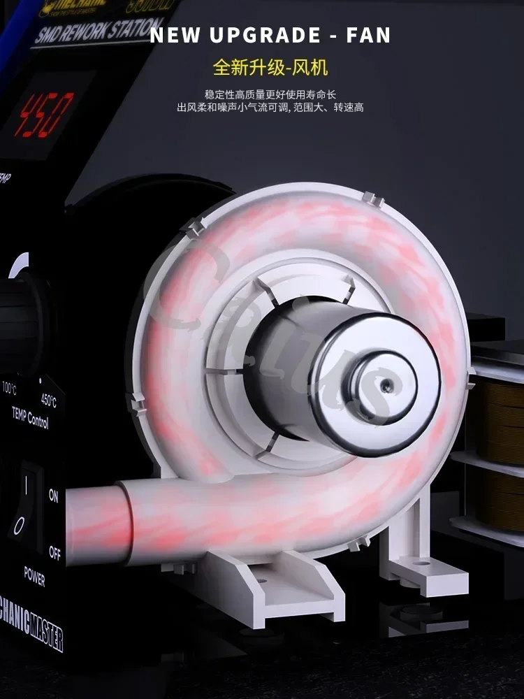 修理ステーションMECHANIC-957DW,加熱用のスクロ - Hot Air Rework Station のレビューと価格